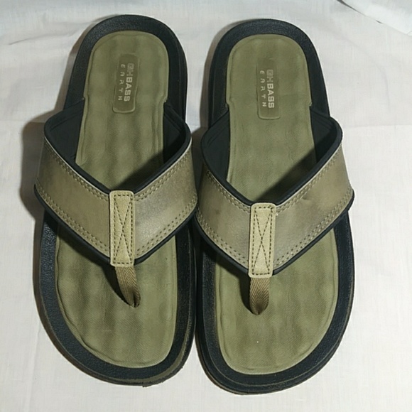 bass flip flops mens
